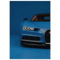 Chiron Supercar Glossy Poster | Modern Decor for boys room man cave