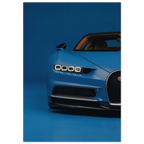 Chiron Supercar Glossy Poster | Modern Decor for boys room man cave