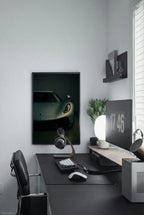 Modern office setup Jesko Supercar Framed Wall Art decor