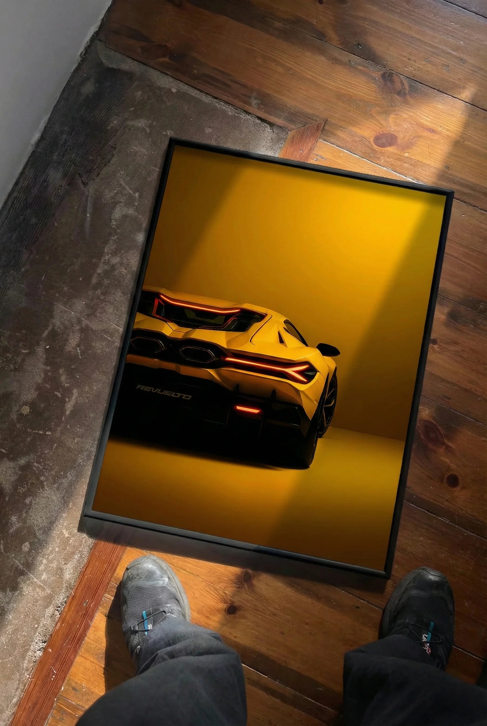 Supercar Wall Art Frame | High-Grade Poster for Interior decor | Luxury Car Design