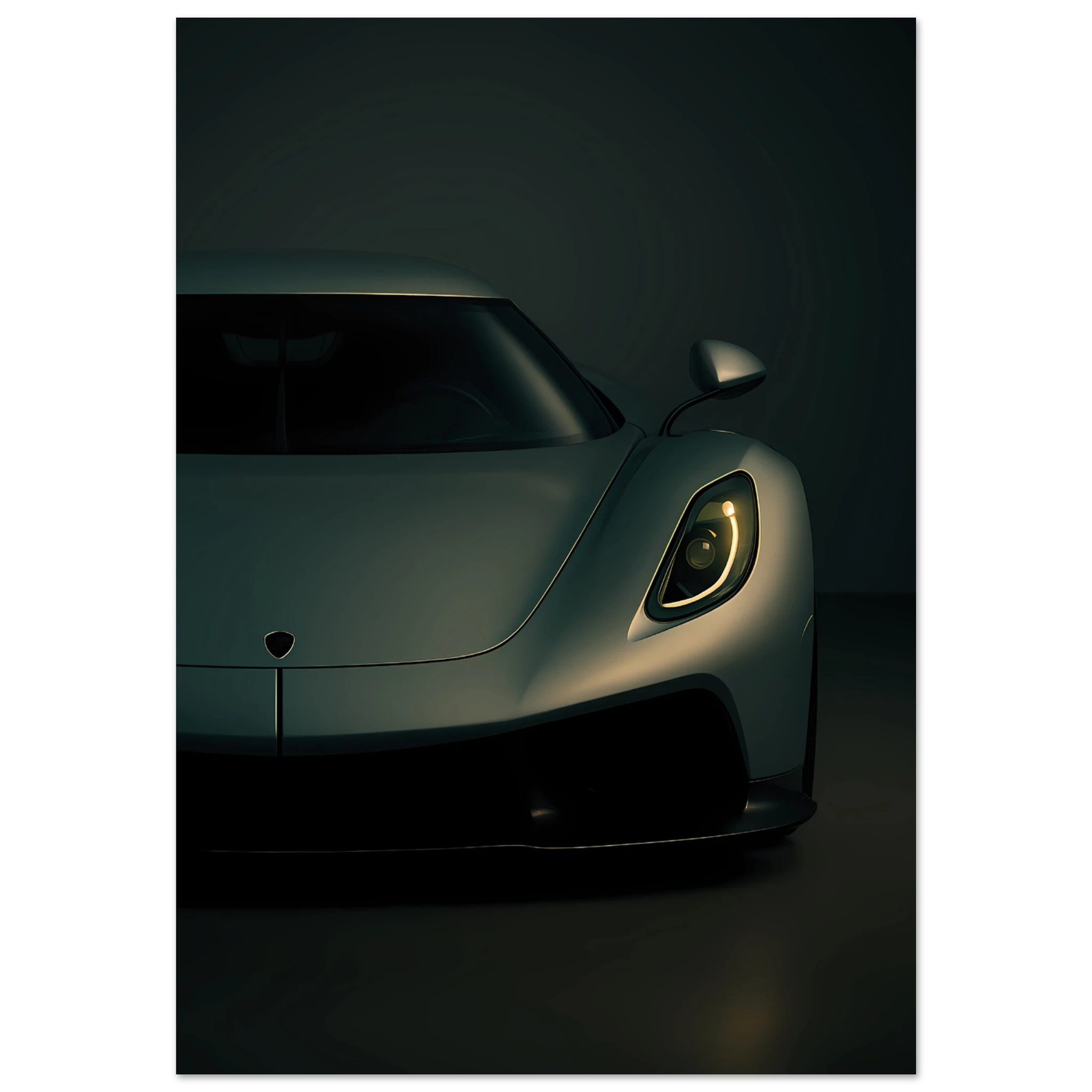 Jesko Poster Wall art for boys room man cave