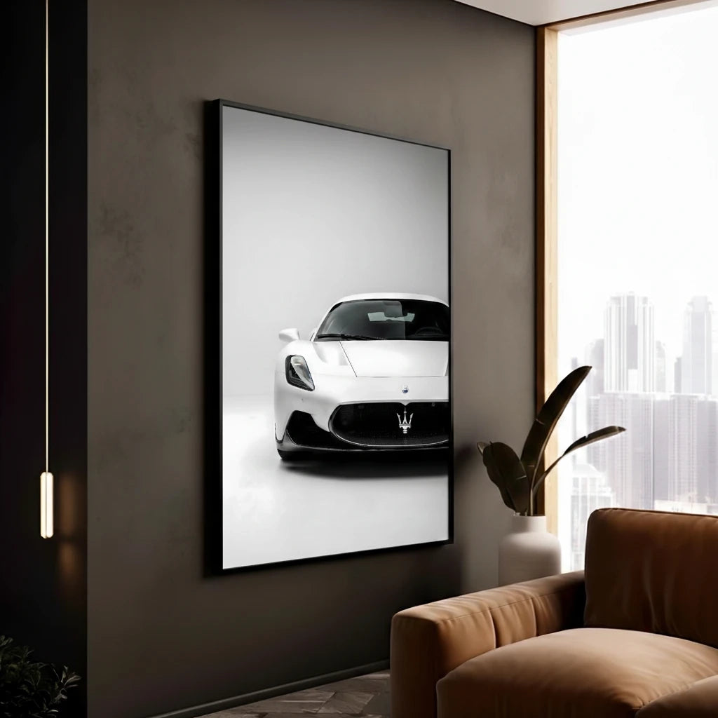 Supercar Wall Art Frame| Modern Luxury Interior Decor