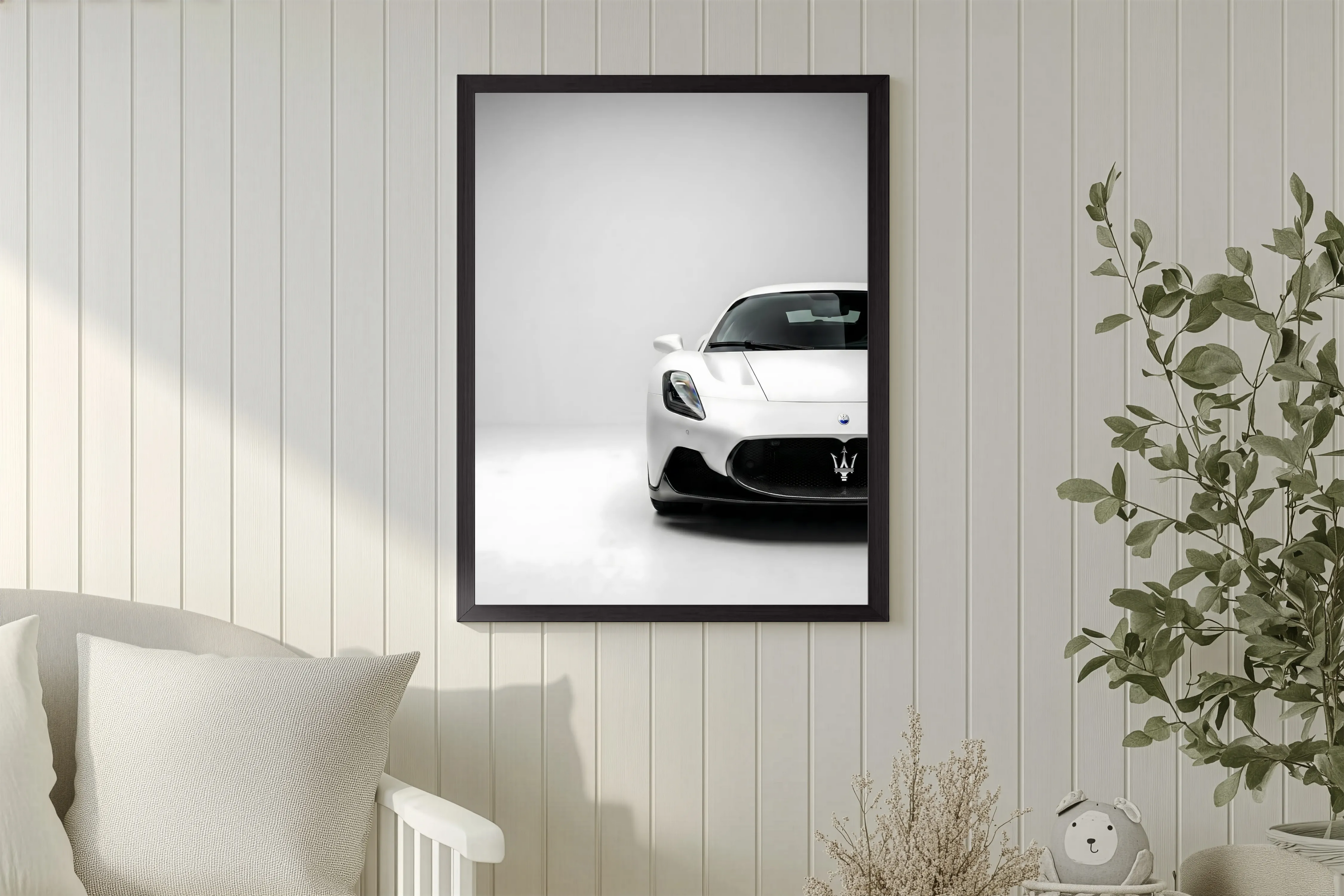 Supercar Wall Art Frame | Wall Print for boys room man cave