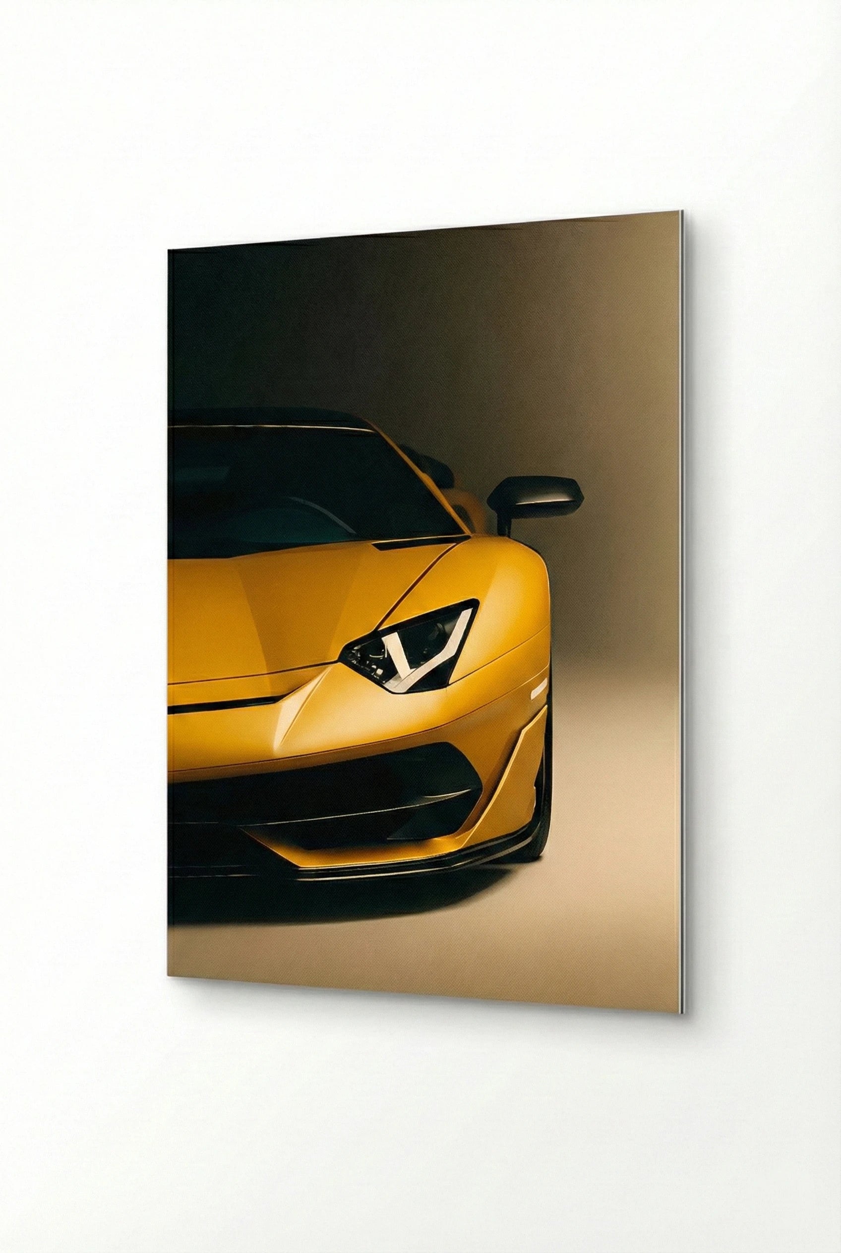 Supercar Aluminum Dibond Print | Luxury Wall Art for office or bedroom or home decor