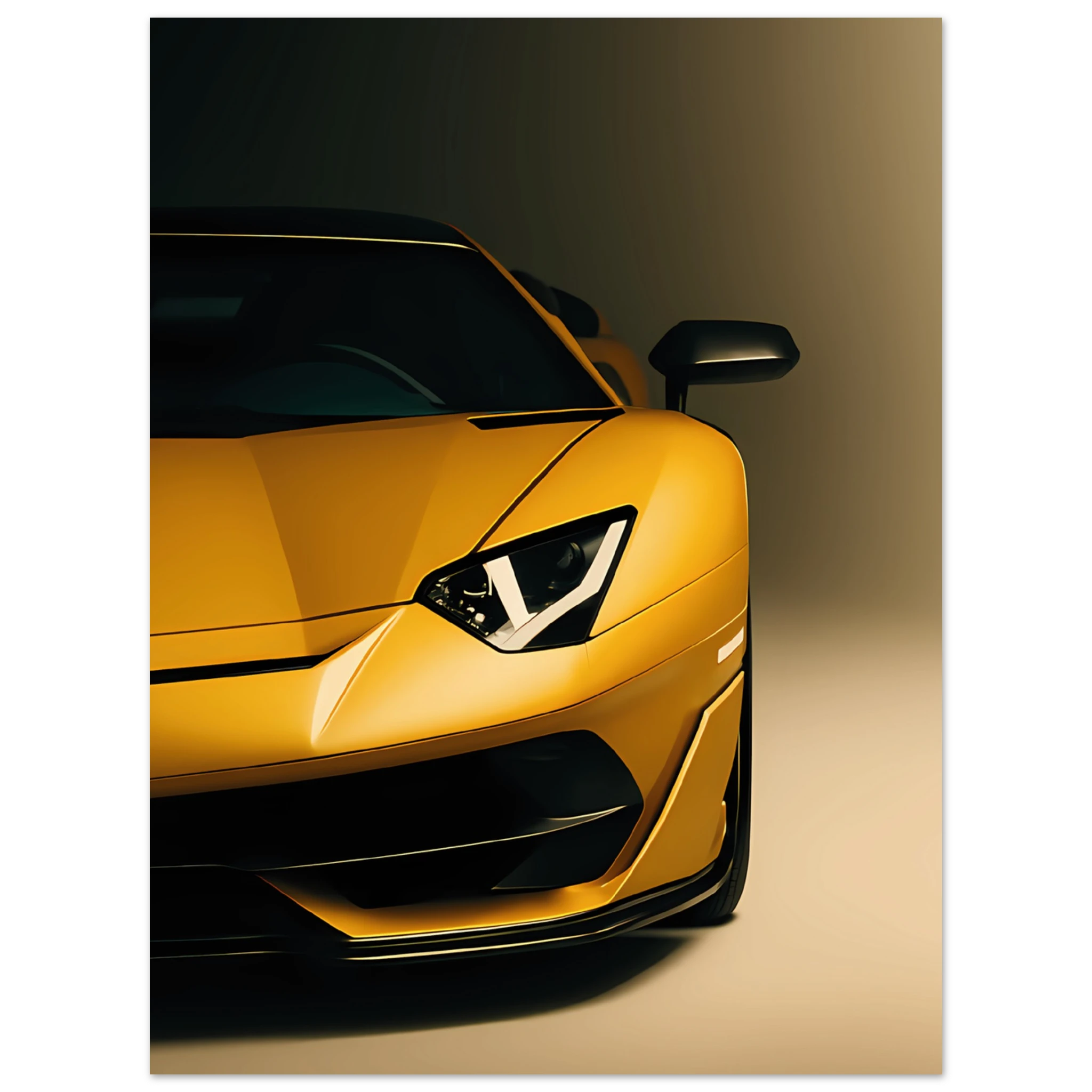 Supercar Poster | High-grade wall art decor for boys room man cave